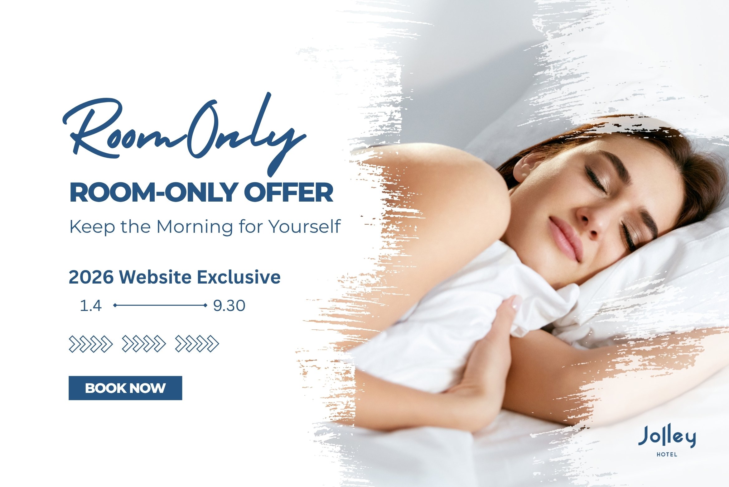 JOLLEY HOTEL'S<br>ROOM-ONLY OFFER